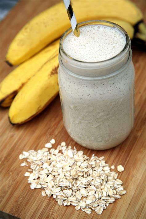 Easy to make, many of these are also high in. Low-Sugar, High-Protein Banana Overnight Oats Smoothie | Recipe | Oat smoothie, Smoothie ...
