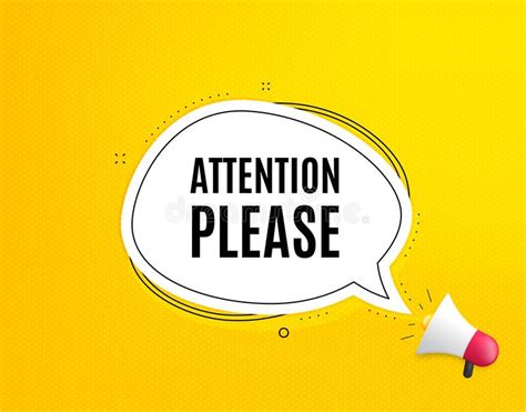 Attention sign template creative images. Attention Please Stock Illustrations - 2,341 Attention Please Stock Illustrations, Vectors ...