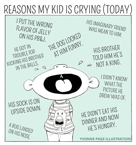 Reasons My Kids Crying Today Reasons Kids Cry Mean Friends Crying