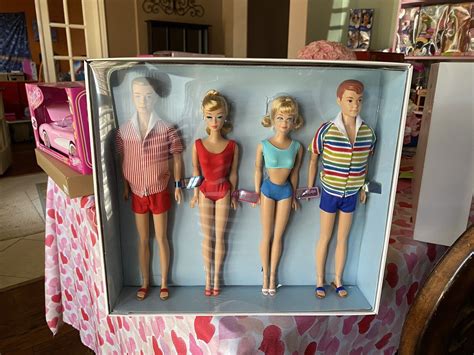 Mavin Barbie Double Date Th Anniversary Gold Label Ken Barbie Midge Alan Nrfb Bdh