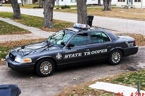 Nebraska State Trooper Ford Cvpi Police Cars Old Police Cars
