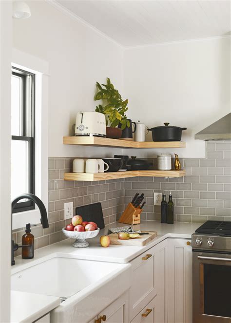 A Case For Open Shelves In The Kitchen Yellow Brick Home Kitchen