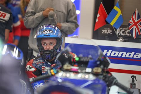 Dramatic Third Place For The Fcc Tsr Honda France In The Last Lap Of