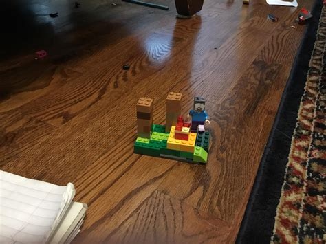 I Made A Custom Herobrine Minecraft Set Legoideas