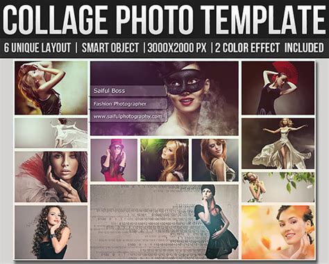 35 Best Photoshop Collage Templates