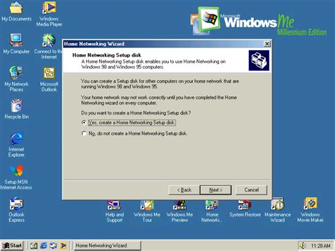 Microsoft Windows Millennium Edition File Extension