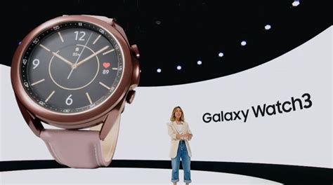 Both classic models will have both a. Samsung Announces the New Galaxy Watch 3 With ECG Tracking ...