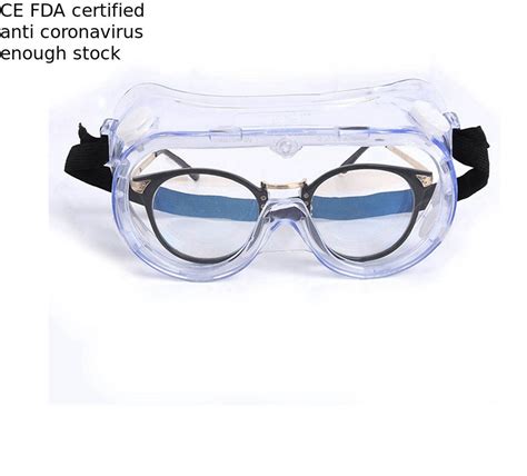 Double Layer Eye Protection Goggles Anti Fog Medical Isolation Goggles