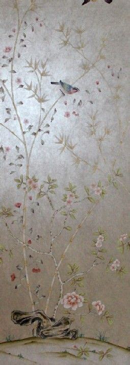 Handpainted Silk Wallpaper Hand Painted Wallpaper