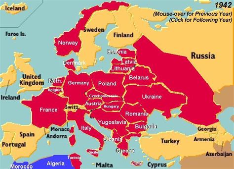 This map quiz highlights some of the most important locations in europe during world war ii. World War II