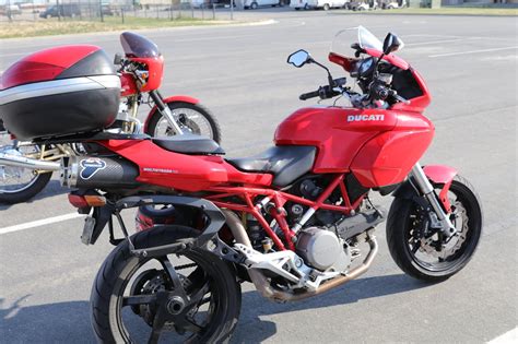 Oldmotodude Ducati Multistrada 1100 Spotted At The 2018 Bonneville