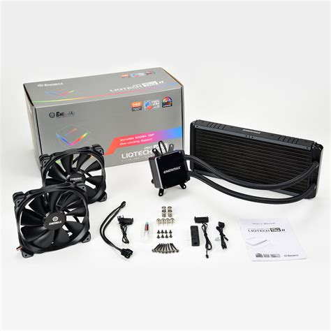 Liqtech Tr4 Ii Series 280mm Cpu Liquid Cooler Products Enermax