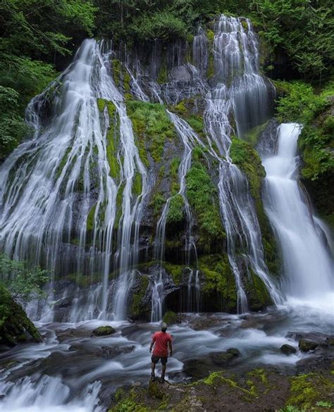 Hiking On Instagram Panther Creek Falls Washington Photo By
