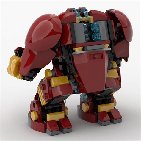 Lego Hulkbuster Iron Man Moc V 30 This Is My Third Upda Flickr