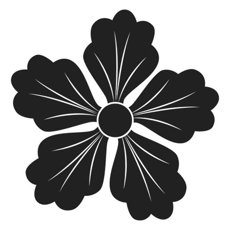 Download Five petals flower icon - Transparent PNG & SVG vector file
