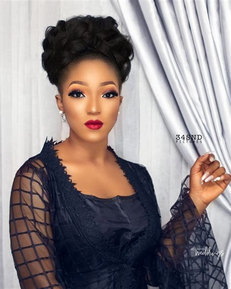 This Bridal Beauty Keeps Things Simple With A Braided Updo Bellanaija