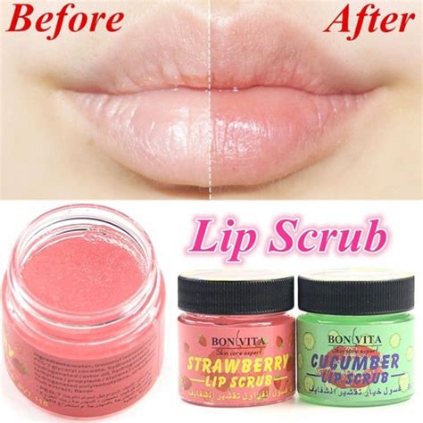 40g Lip Care Scrub Smooth Moisturizing Exfoliating Balm Labial Exfoliate Cream Enhancer