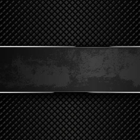 Grunge Dark Chrome Steel Vector Background Free Download