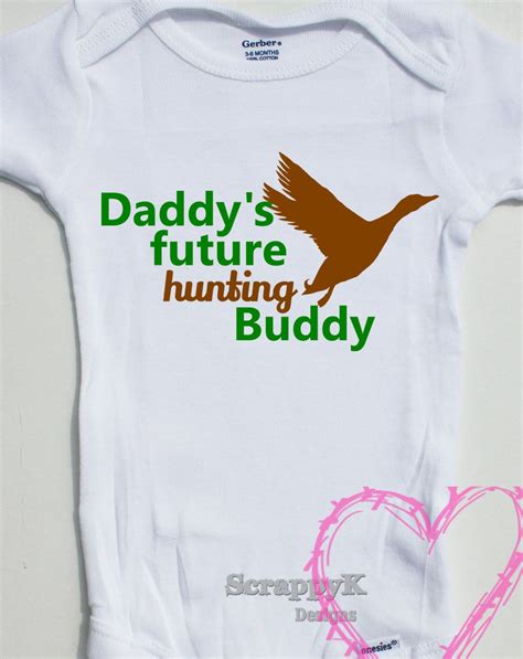 Future Hunting Buddy Duck Hunting Onesie Baby Onesie Baby Etsy Duck