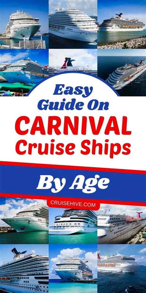 All Carnival Cruise Ships By Age Newest To Oldest In 2022 Carnival