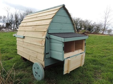 The Chicken Pod Hen House On Wheels Painted Unpainted Ebay