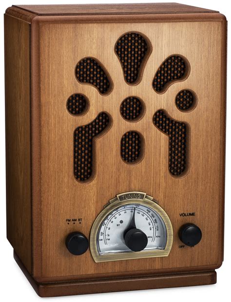 Classic Vintage Retro Style Amfm Radio With Bluetooth Model Vr43