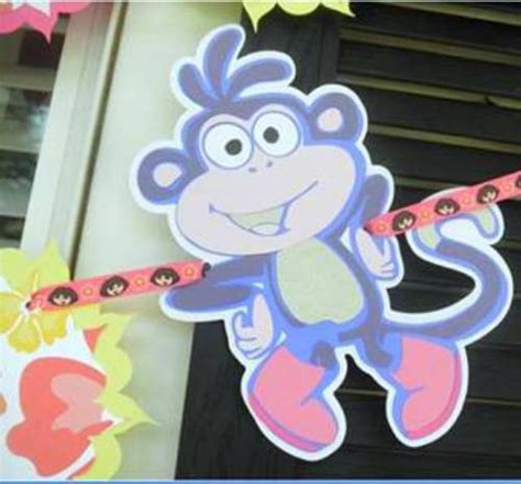 Dora The Explorer Birthday Banner With Personalized Name Banner On Luulla