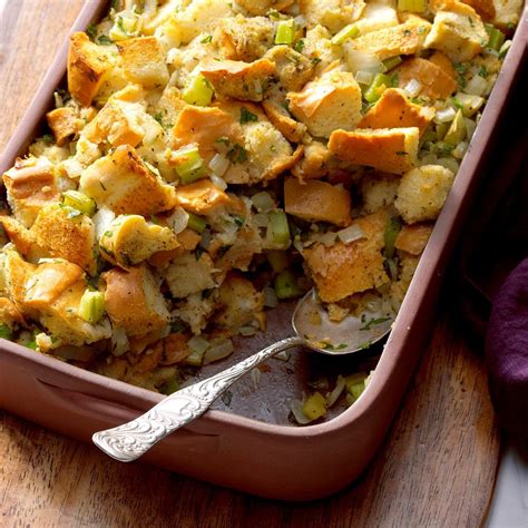 Thanksgiving Stuffing Recipe Taste Of Home