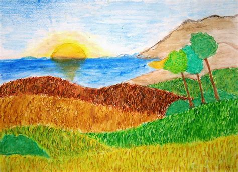 Idea disegno fiore disegni facili da copiare per bambini. immagin@rti: Paesaggio Naturale