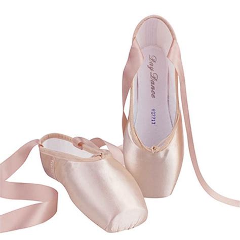buy girls ballerina ballet shoes pink satin canvas lace up pointe shoes for dancing at