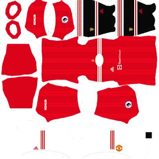Dream League Soccer Kits Manchester United Kit