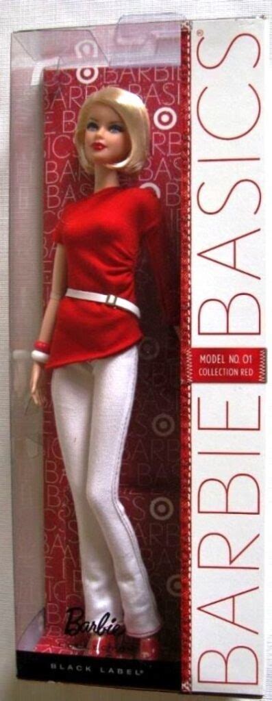 Barbie Basics Collection Red Model No Blonde V Details