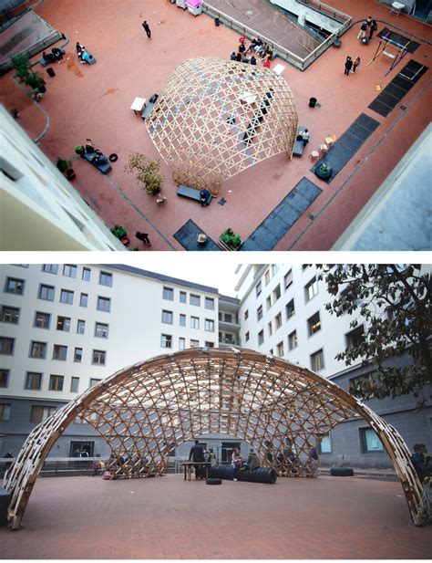 Toledo Timber Gridshell 20 Completed Structure Photos Download