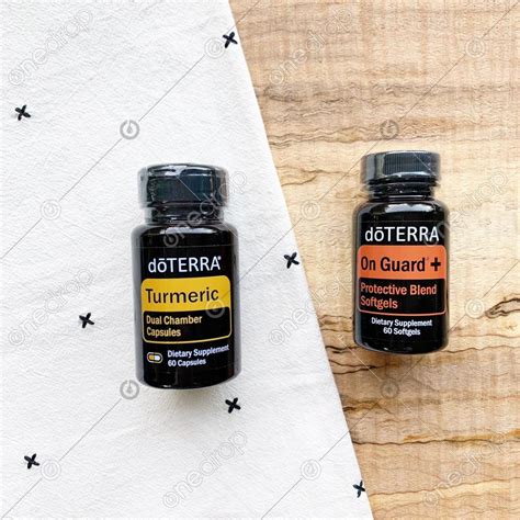 TURMERIC Dual Chamber Capsules dōTERRA On Guard Softgels by Jayme Gibbs