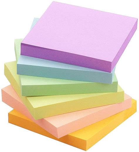 399 Pastel Sticky Notes In 2020 Back To School Stationery Cute