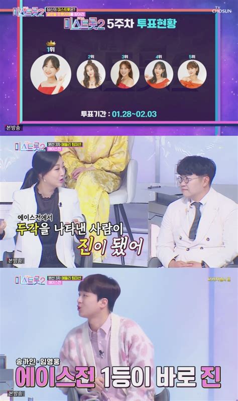 이와 더불어, 이번 출구조사는 선관위 측이 코로나 사태의 여파로 자가격리자의 투표 시간을 오후 6시경으로 조정함에 따라, 발표 시각을 투표마감 오후 6시 정각에서 6시 15분으로 15분 늦추기로 결정됐다.48 이는 예측조사가 투표마감 직후 발표될 시. '미스트롯2' 전유진→강혜연, 방송 5주차 투표 결과 공개- 스타뉴스