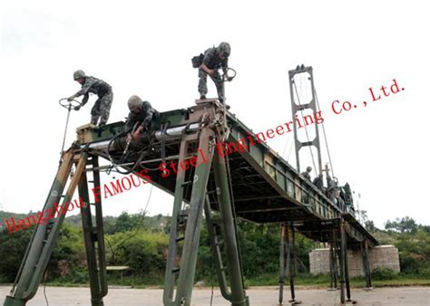 Portable Lightweight Army Military Bailey Bridge Temporary Or Permanent