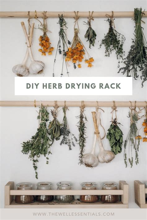 Simple Diy Herb Drying Rack For Your Garden Herbs Herb Drying Racks