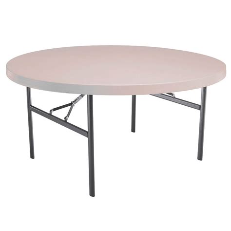 Tables Folding Tables Lifetime® Portable Round Folding Table 60