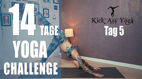 tag 5 kick ass yoga 14 tage basic challenge youtube