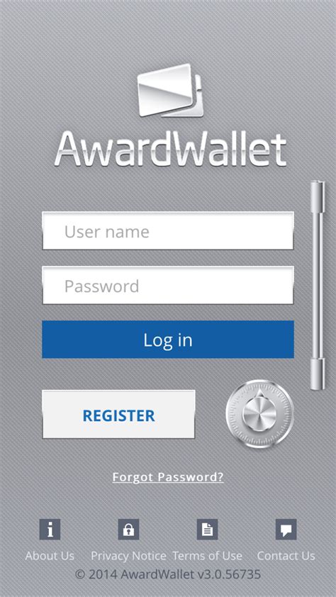 There are two walmart credit cards you can apply for — the capital one® walmart rewards™ mastercard and rewards cards for fair credit. New Award Wallet Login Screen | Travel with Grant