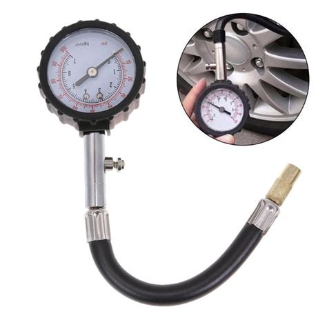 It's very difficult to tell the difference between a tire with 10 psi and 20 psi. 0 100 PSI Accurate Auto Car Tire Pressure Gauge Meter ...