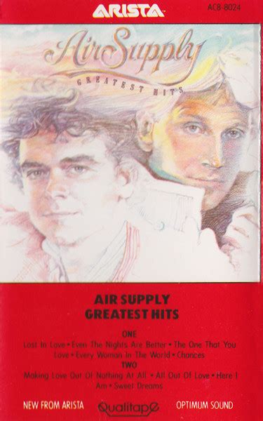 Air Supply Greatest Hits Air Supply Greatest Hits Live Now Forever Cd