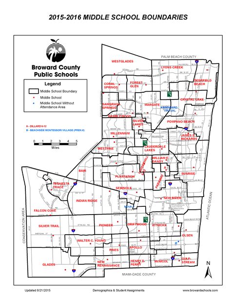 Broward County Schools Map Cities And Towns Map