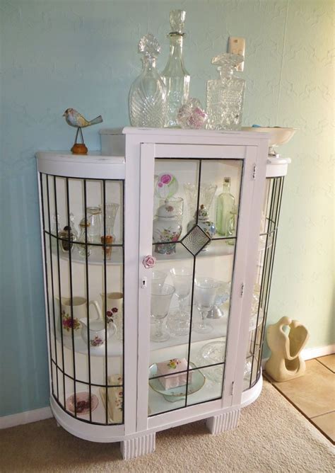 Cabinet & countertop store in auckland, new zealand. Revamped leadlight china cabinet at www.roseandsunday.co ...