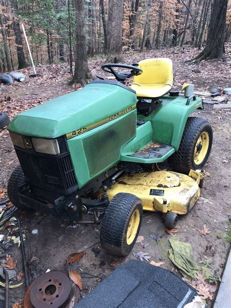 John Deere 425 Aws Lawn Tractor For Sale In Wake Forest Nc Offerup