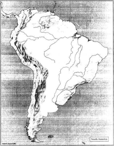 Latin America Physical Map Quiz South America Diagram Quizlet