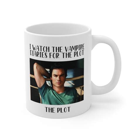The Vampire Diaries Mug The Vampire Diaries T Damon Etsy