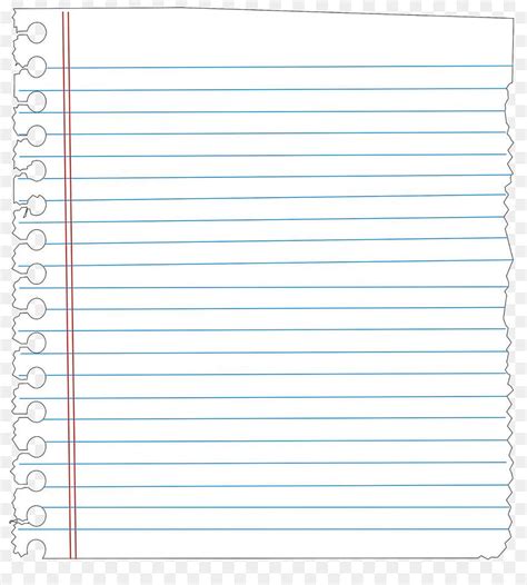 Piece Of Notebook Paper Png