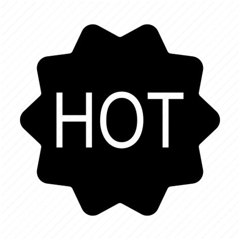 Badge Hot Label Sticker Tag Icon Download On Iconfinder